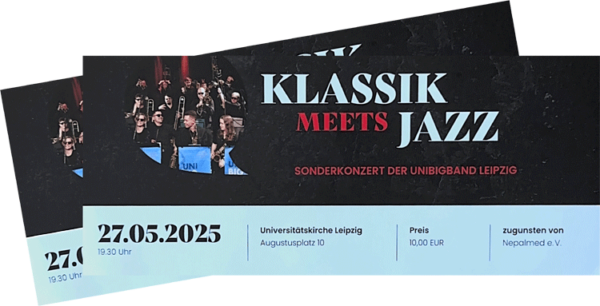 Ticket Sonderkonzert UNIBIGBAND Leipzig